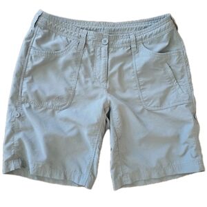 The North Face Horizon Shorts  Style CFT7 Women’s Size 8 Green Gray